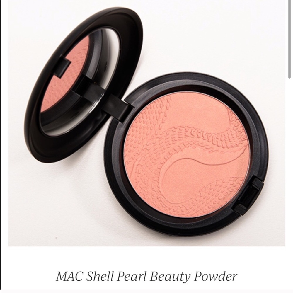 New MAC Shell Pearl Beauty Powder, Blush Face Color